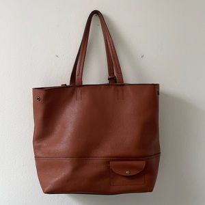 J.Crew All Day Leather Tote Bag